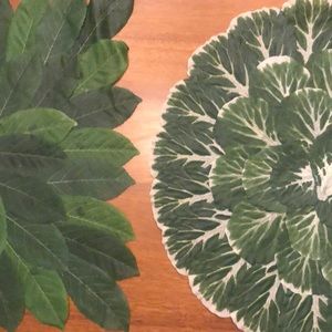 ✨Pier One Leaf Placemats